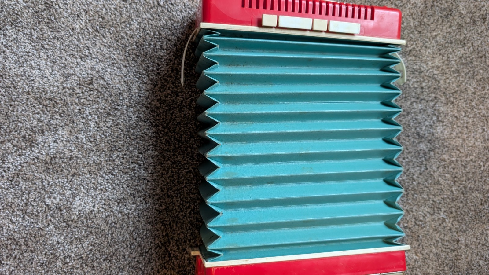 Vintage Emenee Toy Accordion 1955