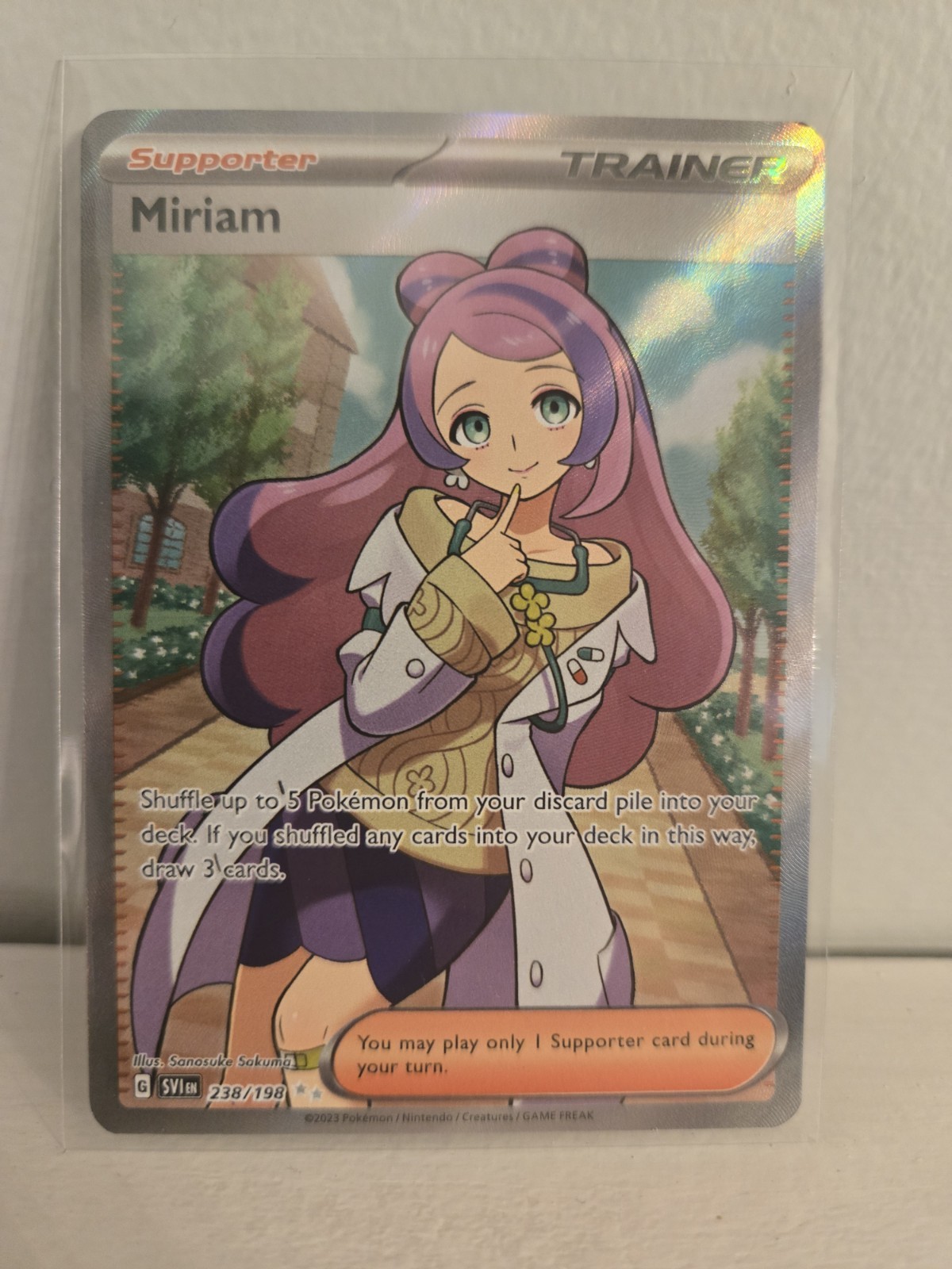 Miriam 238/198 SV01: Scarlet & Violet Base Set Ultra Rare Pokemon Card