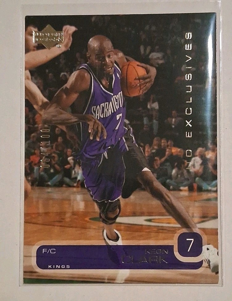2002-03 Upper Deck UD Exclusives Keon Clark 64/100