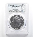 2021-D Morgan Silver Dollar FDOI MS69 PCGS *7177