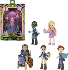 Mattel - Wicked Students of Shiz Small Doll, 5-Pack New Toy Paper Doll