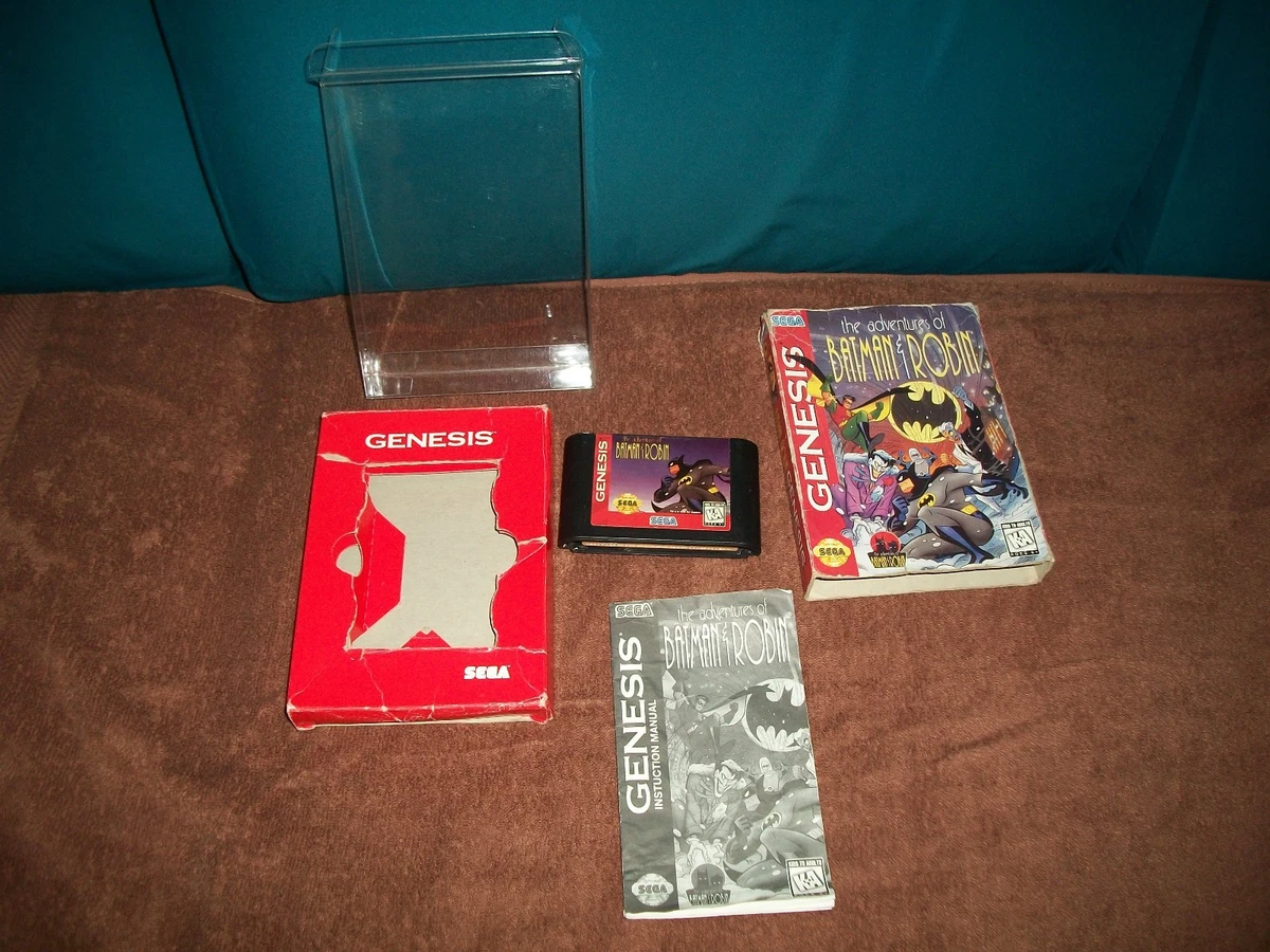 Adventures of Batman & Robin SEGA Video Games for sale | eBay