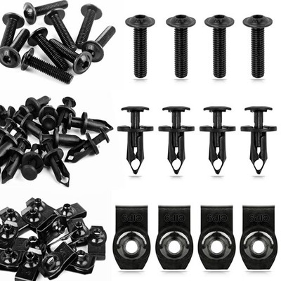 30Pc UTV Body Panel Screw Nut Rivet Fastener Kit for Polaris Ranger RZR XP Turbo