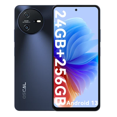 Blackview OSCAL TIGER 12 4G Smartphone 24GB+256GB 6,78" 5000mAh Handy 64MP NFC