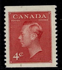 CANADA GVI SG423b, 4c carmine-lake, M MINT. Cat £18.