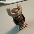 Nintendo Pokemon Hoothoot Vintage Figure 1998