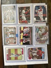 Shohei Ohtani Base and Insert Lot of 8 Cards