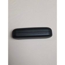 Oakley Black Hard Shell Eyeglass Case Faux Leather Clamshell Protective Box