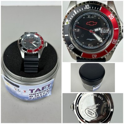 GM Chevrolet Employee Wristwatch By Jorg Gray Stainless Steel Case New￼