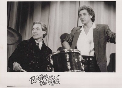 Willie And The Poor Boys Photo Original Black And White Promotion Circa 1980s