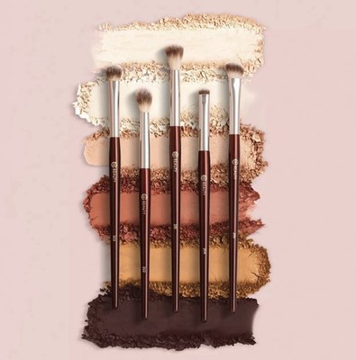 100% Genuine Brand New BK BEAUTY ESSENTIALS Eye Brush Box Set -5-piece