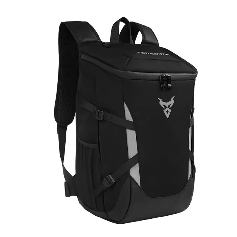 Motorrad Rucksack wasserdicht 28L Helm Tasche Reflektierend Outdoor Radfahren - Bild 3 von 4