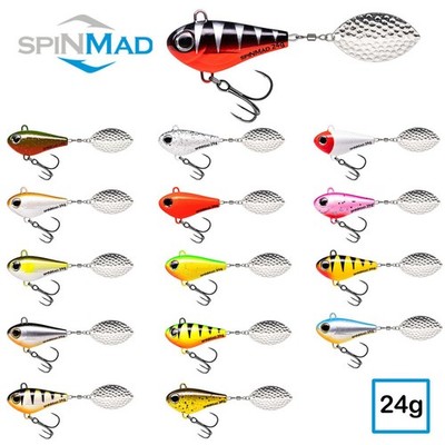 Lieblingsköder SpinMad Jigmaster | 24g | Alle Farben | Barsch Hecht Jig-Spinner