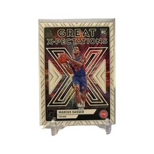 2023-24 Donruss Great X-pectations Marcus Sasser RC Insert #25 Pistons