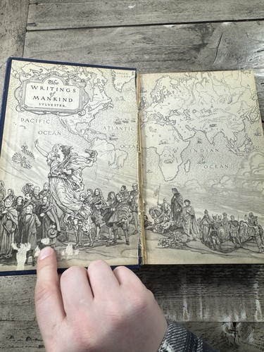1924 Antique Book "The Writings of Mankind" Egypt, America, England - Bild 4 von 18