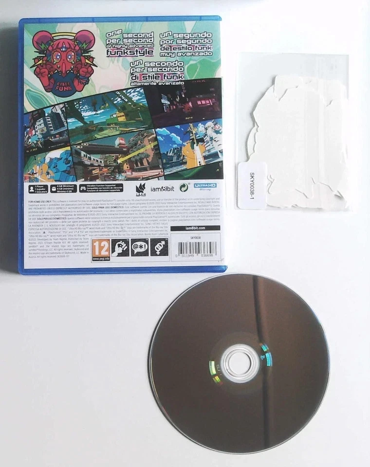 PS5 : BOMB RUSH CYBERFUNK - Completo, ITALIANO ! PLAYSTATION 5 - CONSEGNA 24/48H, foto 2 di 2