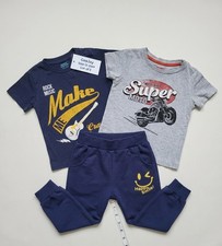 3-piece Toddler Set Boy's Shirts Sweatpants Pants Size 12-24 Months