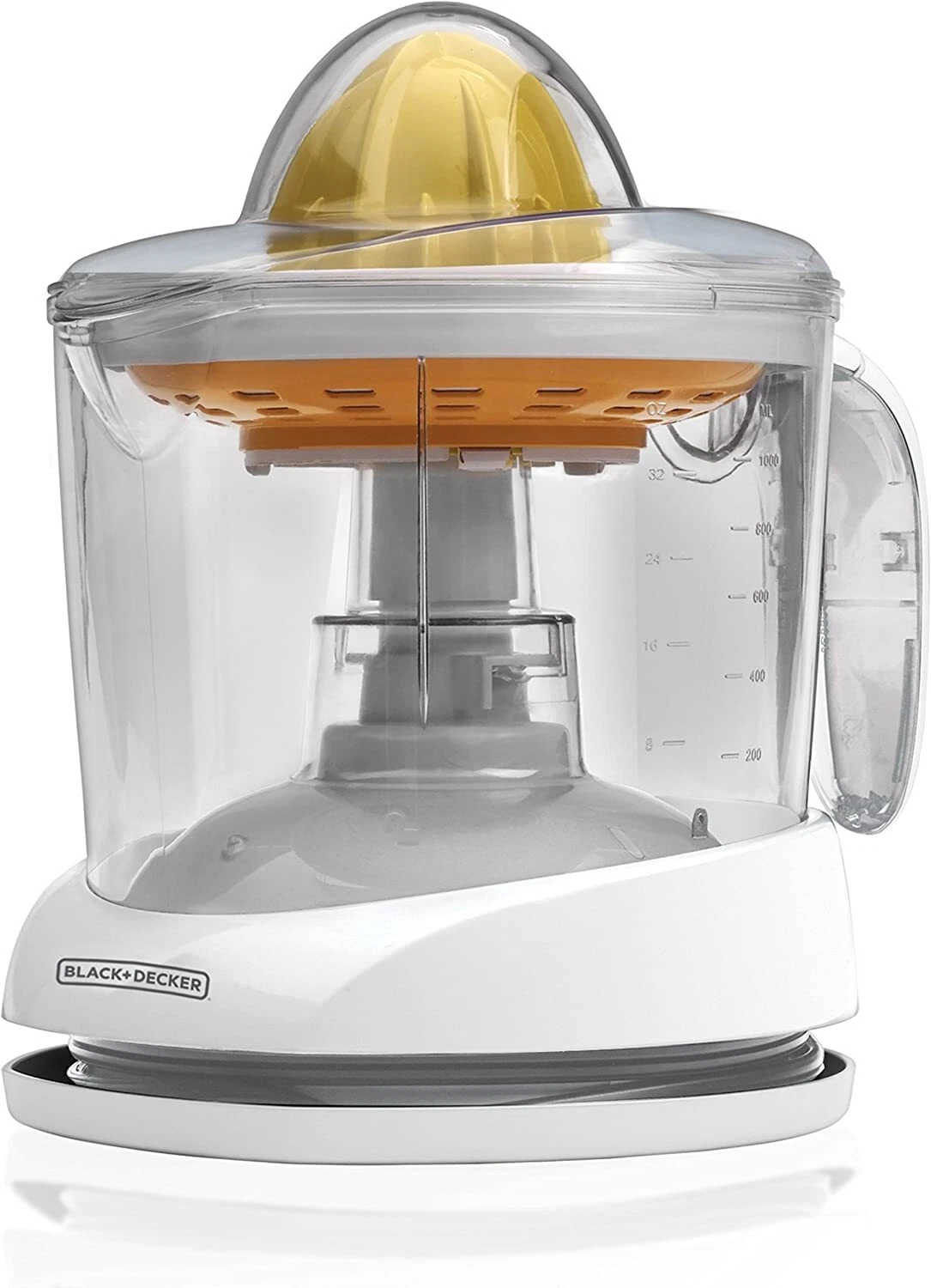 BLACK+DECKER 32Oz Citrus Juicer Pressure Activated Pulp Control CJ625 Juicer