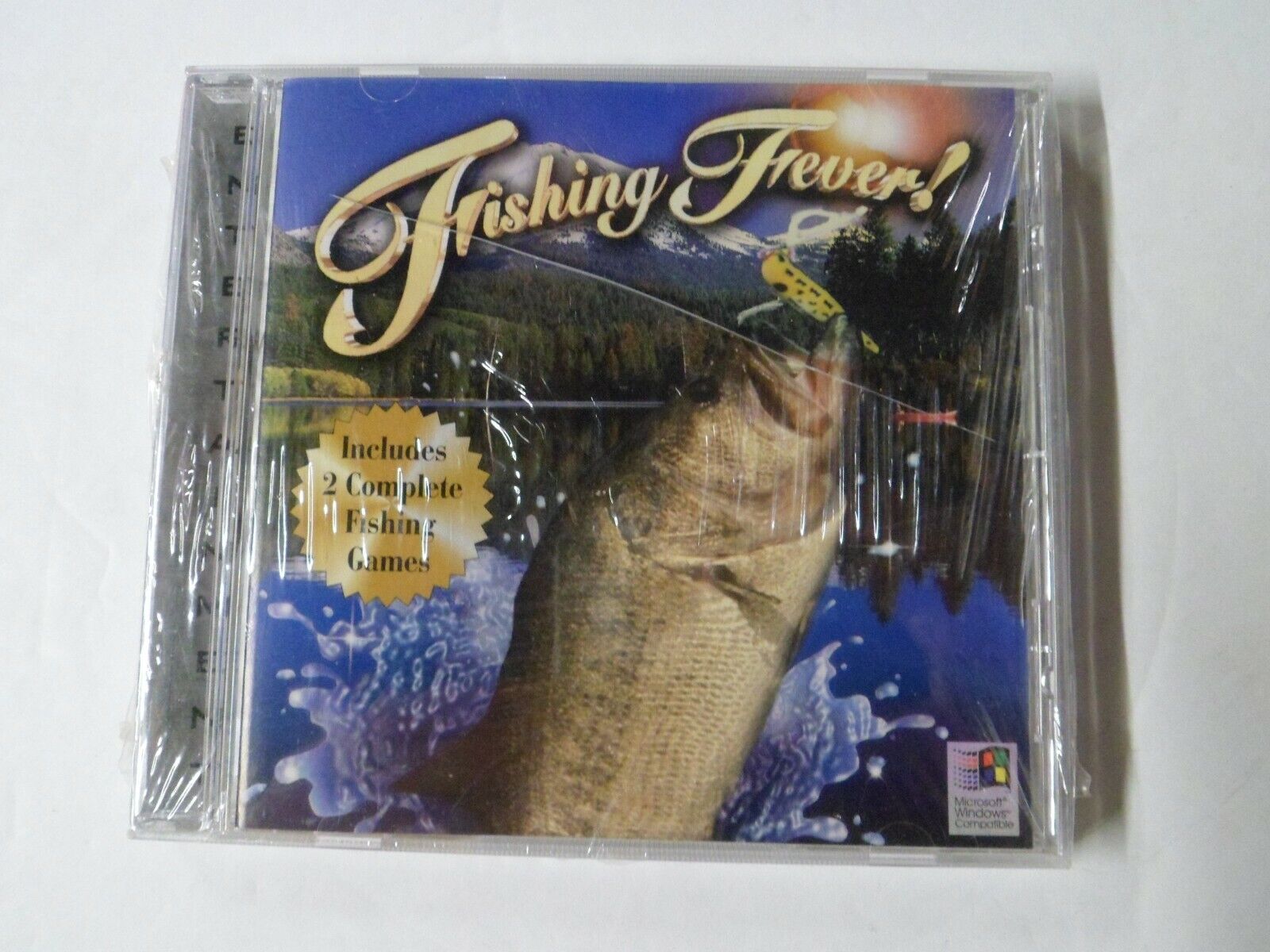 Fishing Fever PC Games 2-Pack Freshwater Lake & Deep Sea Vintage Sealed