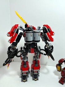 LEGO Ninjago Movie :  Fire Mech 70615 (2017) + Hulkbuster 76104