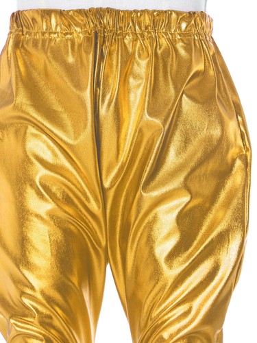 Girls Metallic Harem Dance Pants for Modern Hip Hop Sports Gymnastic Dancewear - Picture 25 of 77