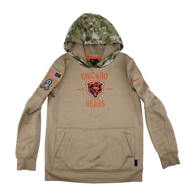 Nike Chicago Bears Hoodie Salute to Service Digi Camo Veterans
