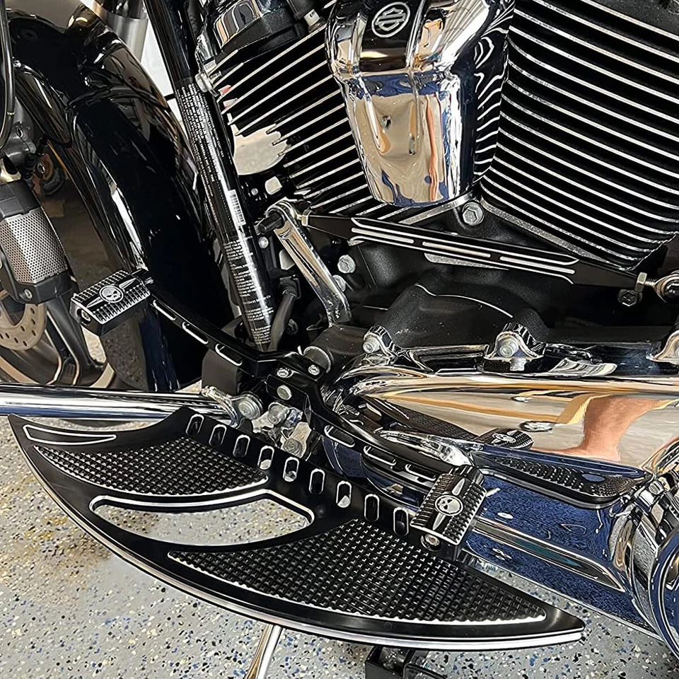 Brake Arm Shift Lever Pegs black For Harley Touring street Electra glide 08-13 Foto 2 de 4