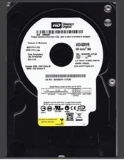 WD4000YR-01PLB0 dcm: AJ s/n: WMAMY 2006 Malaysia 400GB 3.5" SATA WESTERN DIGITAL