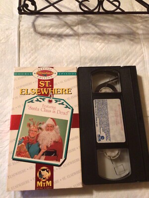 St.Elsewhere Special Christmas Edition Featuring  Santa Claud Is Dead  VHS