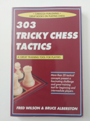 Schachbuch - 303 Tricky Chess Tactics - Fred Wilson & Bruce Albertson