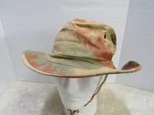 Czech Desert Camo Boonie Sun Hat Original Czechoslovakia NOS Size 56 Small 