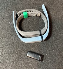 FIT BIT Wireless Blue  Black Wristband FB401BK Activity Tracker No Charger 