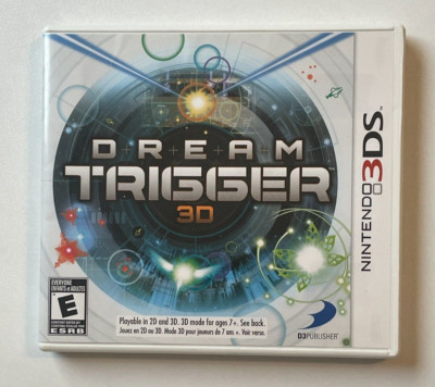 Dream Trigger 3D (Nintendo 3DS, 2011) Complete CIB - Tested and Working