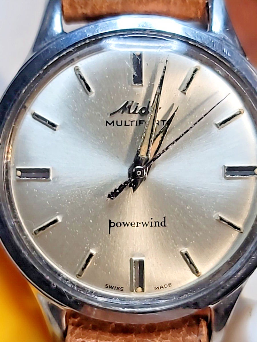 VTG ~ MIDO Multifort Powerwind Automatic Watch Cal. 917P ~ CLEAN