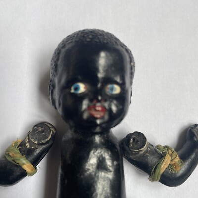 Ancien Poupon GÉGÉ En Terre De Pipe - 47 Cm - Années 1930 - Fille Ou Garçon