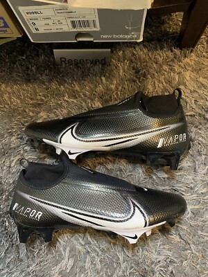 Size 13.5 Nike Vapor Edge Pro 360 Black White Men Football  display picture 2