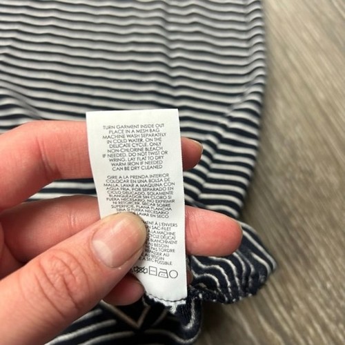 Abito estivo Cabi Midi senza maniche elasticizzato alto a righe basse taglia L ottime condizioni - Foto 5 di 8