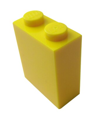 Lego 10 Stück gelbe Steine 1x2x2 Stein in gelb (3245c) Basics City Baustein Neu