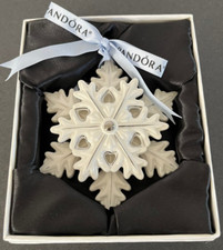 Pandora 2015 Christmas Holiday Ornament Snowflake 4" Limited Edition
