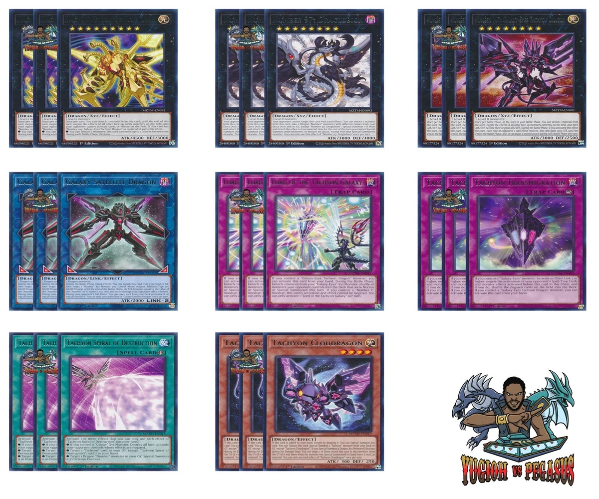 Yu-Gi-Oh! TCG Lord of the Tachyon Galaxy Rare Individual