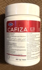 Urnex Cafiza Espresso Machine Cleaning Tablets 100 Count New Ship Free