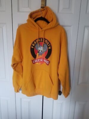 Frankenmuth Little Bavaria Cheese Haus mouse sweatshirt yellow L