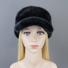 2025  Artificial Caps Mink Fur Hats for Women...