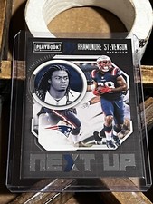Rhamondre Stevenson NXT-RST NEXT UP 2021 Panini Playbook Football Card