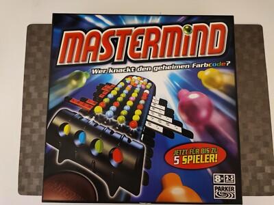 PARKER - MASTERMIND - WER KNACKT DEN GEHEIMEN FARBCODE?  2011 neuwertig komplett