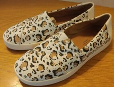 Women's Toms Canvas Slip-On Avalon Birch Multi Lynx - Size 6