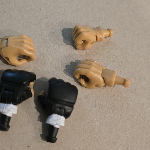 WWE Jakks Wrestling Figure 5 fighting HANDS Fist Custom Fodder Superstar UFC - Picture 6 of 12