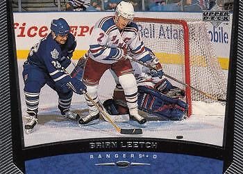1998 Upper Deck #322 Brian Leetch New York Rangers