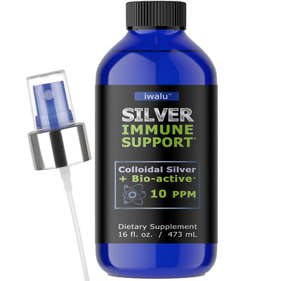 DESINFECTANTE El Spray Mejor DESINFECTANTE PLATA COLOIDAL Ofertas Nuevo 16 oz