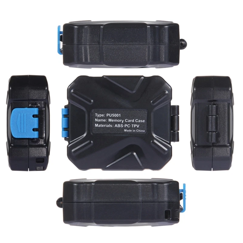 PULUZ 9 in 1 Memory Card Protective Storage Case Box For 2XQD+2CF+2TF+3SD Card - Image 3 of 4